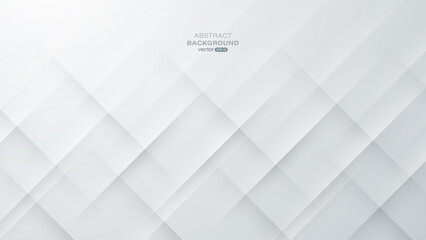 Abstract light and shadow on white gradient background. Vector illustration