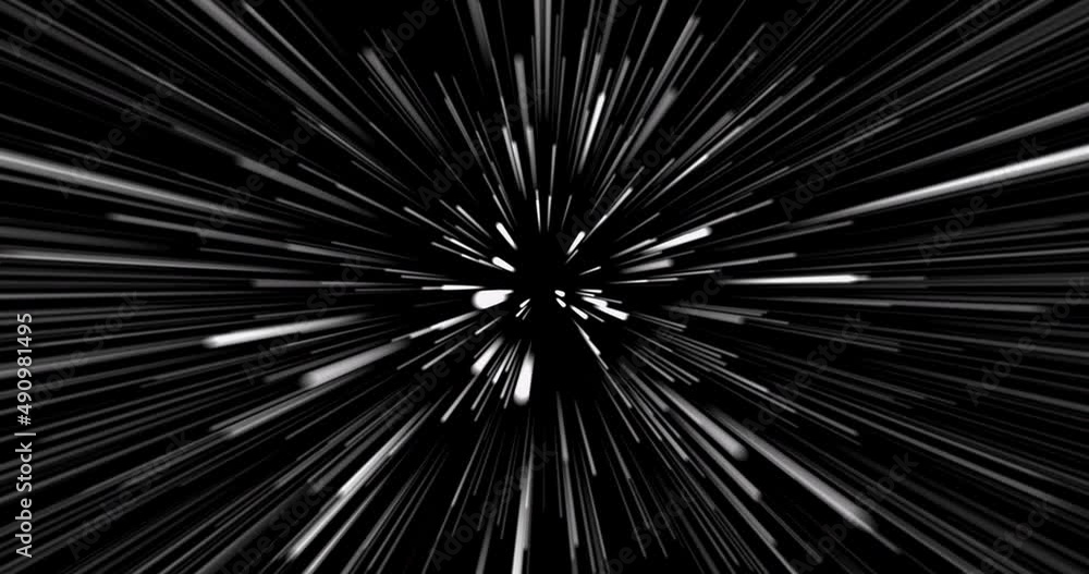 Poster abstract stupid simple light speed lines motion zoom time warp tunnel line motion background