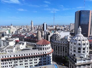 Argentine, Buenos-Aires, vue des toits