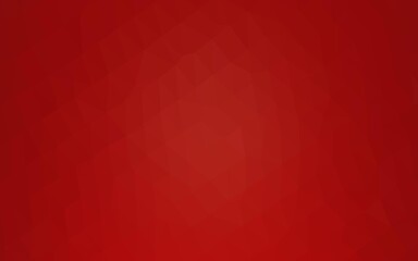 Light Red vector abstract mosaic pattern.