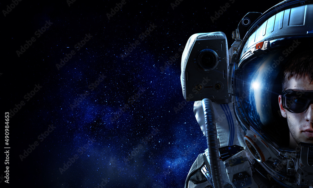 Canvas Prints astronaut and space exploration theme.