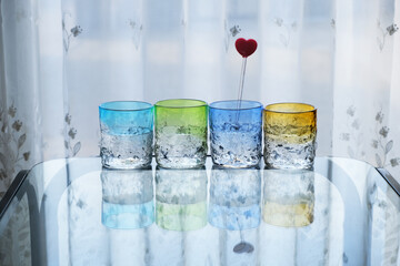 琉球ガラスのグラス