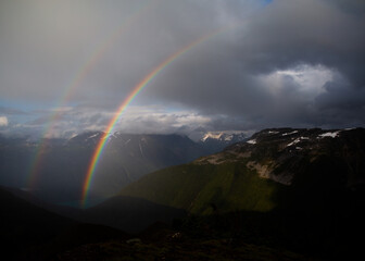 Double Rainbow, near Whistler