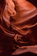 Abstract slot canyon