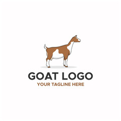 Goat and Farm Logo Sign Design