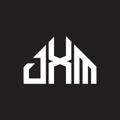 DXM letter logo design on black background. DXM creative initials letter logo concept. DXM letter design.