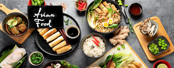 Asian food concept.