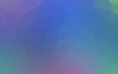 Obraz premium Light Multicolor, Rainbow vector abstract mosaic background.
