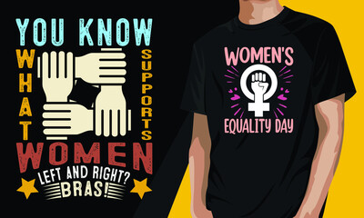 International Women's Day T-shirt Design Bundle Collection