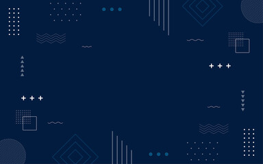 Obraz premium Geometric background with abstract shapes