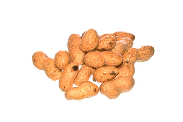 walnut isolated on white background