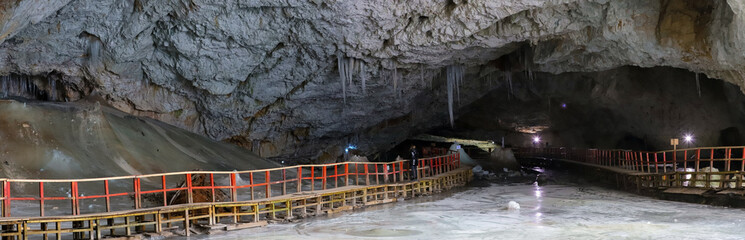 Scarisoara Cave from the Apuseni Mountains - Romania
