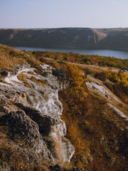 Bakota Lake in Ukraine 