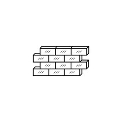 pile of bricks icon