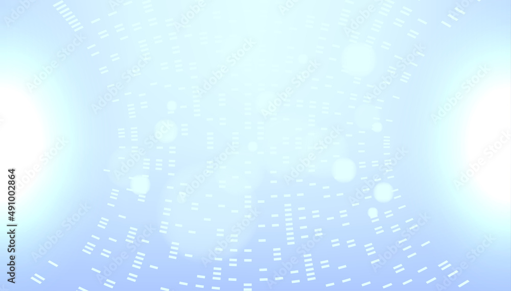 Poster abstract blue background poster with dynamic waves. modern future background. technology sci-fi hi t