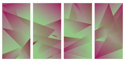 Fototapeta premium Modern abstract gradient geometric background cover