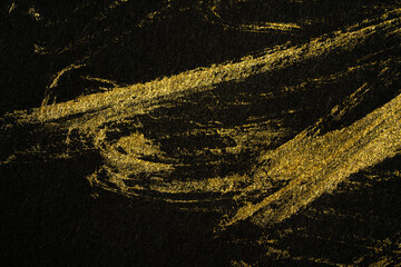 黒と金の背景テクスチャ