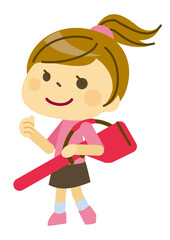 ゴルフ　女　打ちっぱなし