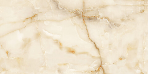 Cream marble design with onyx design natural marble finish surface