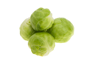brussels sprouts isolated