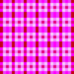 The fabric pattern uses squares to be arranged in a row using contrasting bright colors to create a perfect beauty.