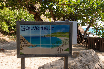Anse Gouverneur, Ile de Saint Barthélemy, Petites Antilles