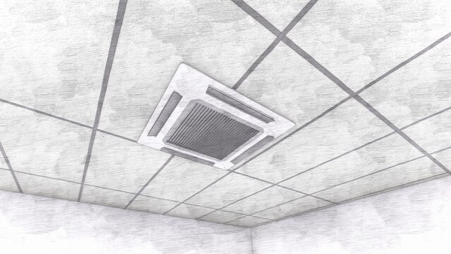 celling cassette air conditioning