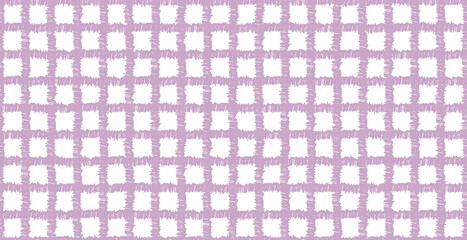 Karomuster, lila weiß kariert, nahtloses Muster