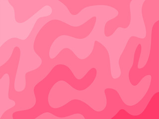 Simple background with gradient pink wavy lines pattern