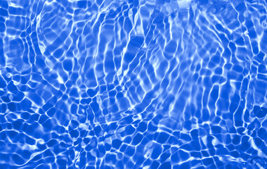 Soft focus lite sky blue gray cosmetic moisturizer floral water, micellar toner, or emulsion abstract background. Reflections of  scattered sun texture.