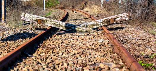 Dead End - Fin de la route pour le train.
