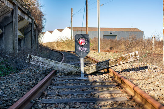 Dead End - Fin de la route pour le train.