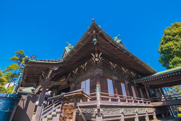 Fototapeta premium 柴又 帝釈天 柴又の風景