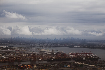 View from Washington airport in United States of America.