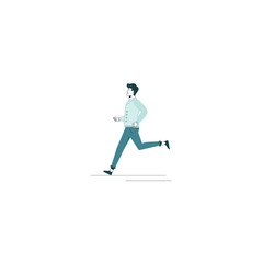 Fototapeta premium Running Man
