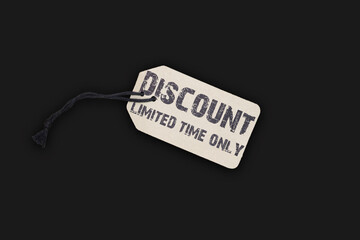 Discount - Limited Time Only on Price Tag