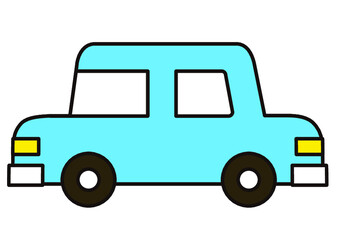 乗り物,自動車,運転,車,乗用車,レンタカー,普通車,マイカー,自家用車,中古車,新車,旅行,対向車,自動車教習所,ハイブリッドカー,自動車学校,電気自動車,エコカー,車検,安全運転,タイヤ,ドライブ,ヘッドライト,ファミリーカー,クルマ,カー,窓,ブルー,青,移動手段,シンプル,レジャー,アイコン