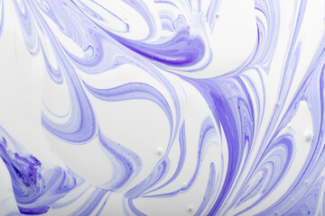 Fototapeta na wymiar Liquid Marble Paint Texture Background, Acrylic Abstract Pattern