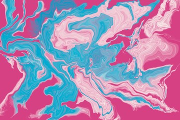 Abstract digital fluid art marble background 