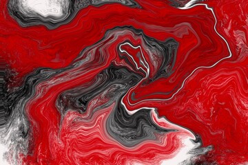 Abstract digital fluid art marble background 
