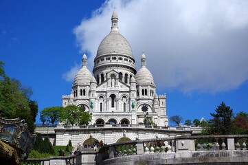 Fototapeta na wymiar basilique du Sacré cœur à Paris