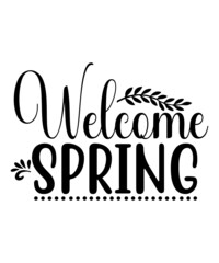 Spring SVG Bundle, Spring Svg, Spring Svg T-Shirt, Welcome spring svg, flower svg