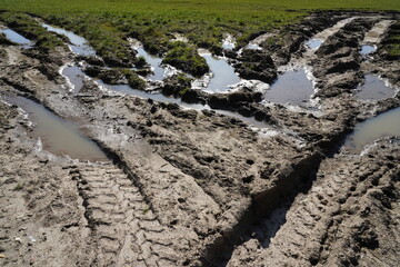 tractor tracks,traktorspuren