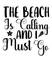 Beach svg t shirt, mug design