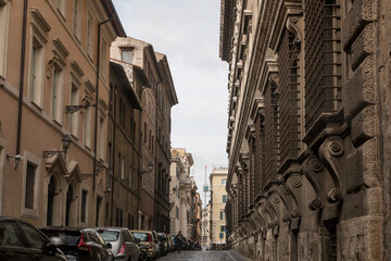 Narrow Street in Italy 