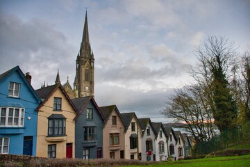 Cobh in Cork, Ireland. This is a quintessential picture of Cobh, Cork.