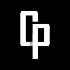 Creative Minimalist CP Logo Design with Letters C and P