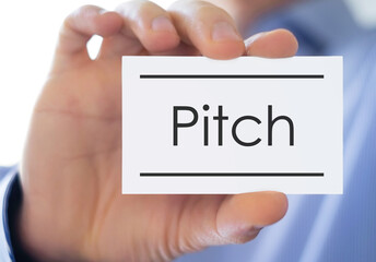 Pitch - presentation start up and business