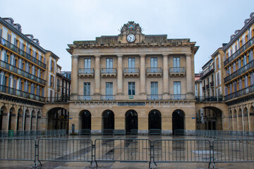 Fototapeta na wymiar Plaza de la constitucion - San Sebastian (Donostia) - Espagne