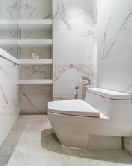 interior of bathroom